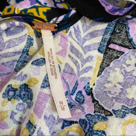 Free People Summer in Tulum Linen Blend Tunic - Picture 9 of 12